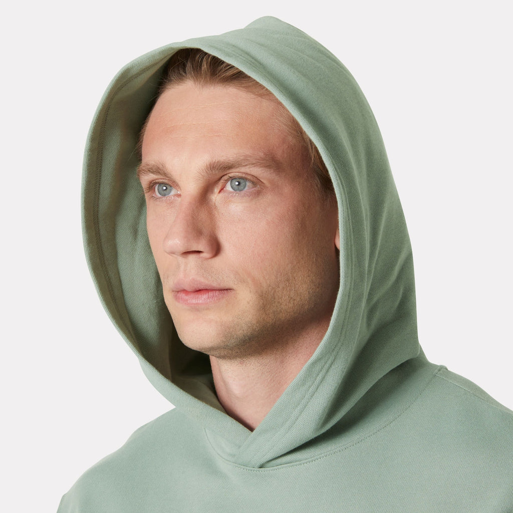 CORE GRAPHIC SWEAT HOODIE, EUCALYPTUS, L