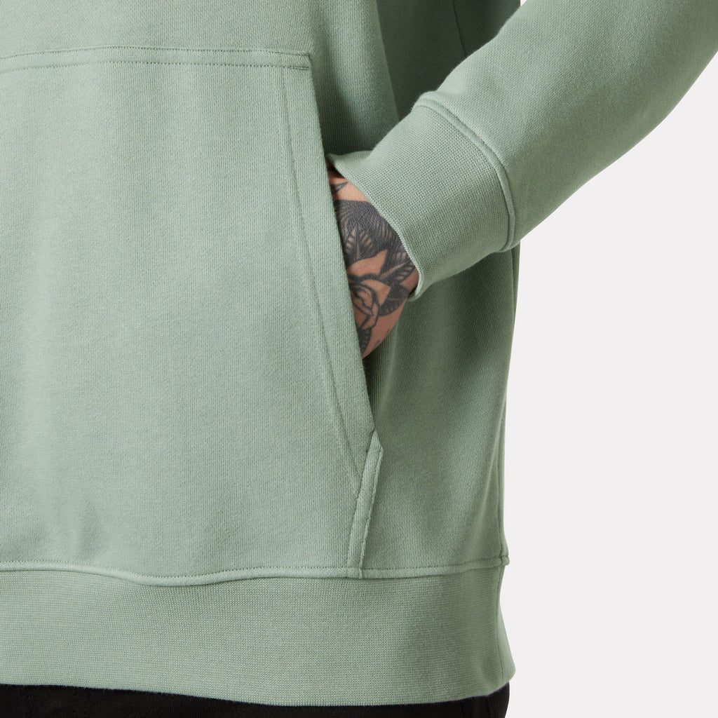 CORE GRAPHIC SWEAT HOODIE, EUCALYPTUS, L