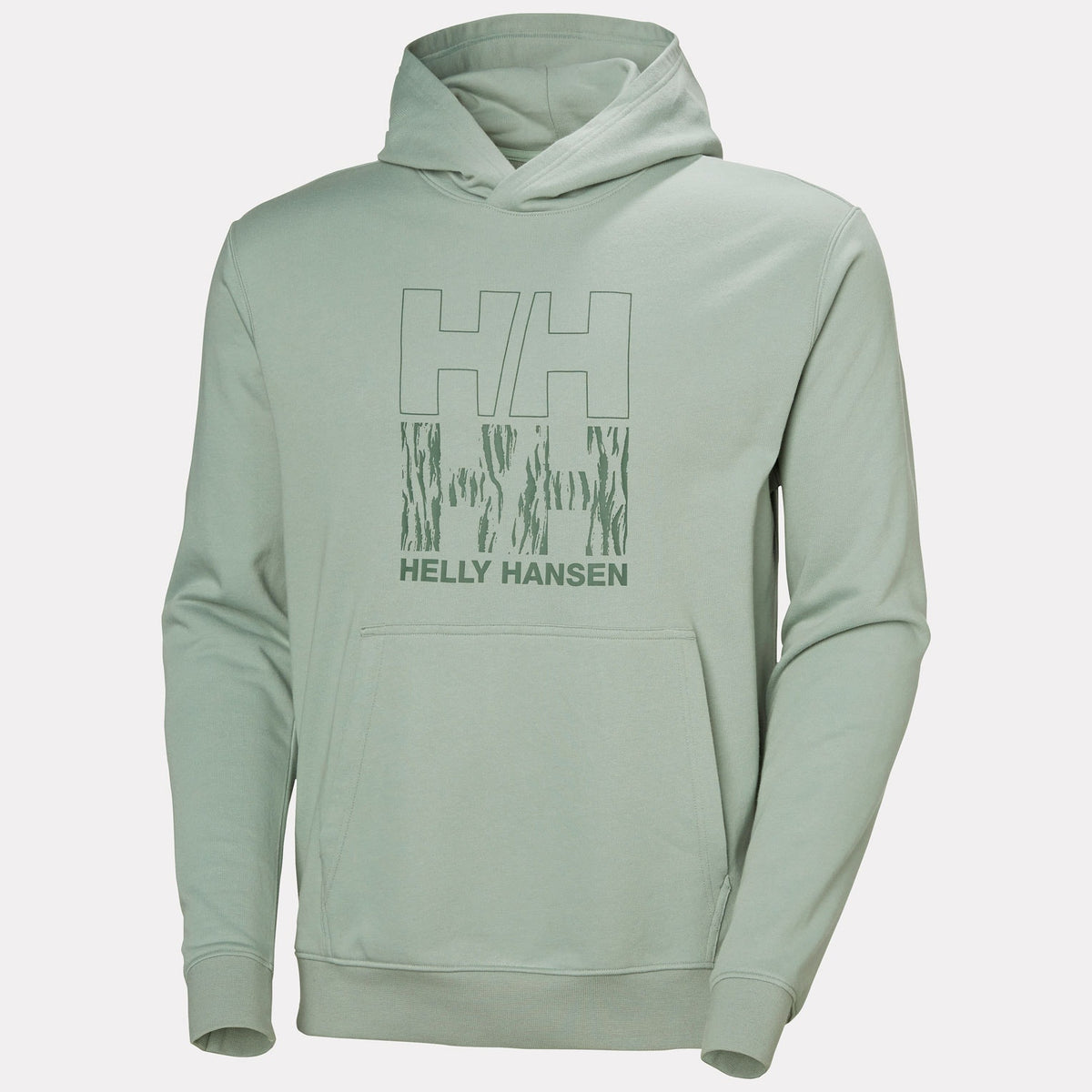 CORE GRAPHIC SWEAT HOODIE, EUCALYPTUS, L