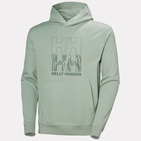 CORE GRAPHIC SWEAT HOODIE, EUCALYPTUS, L