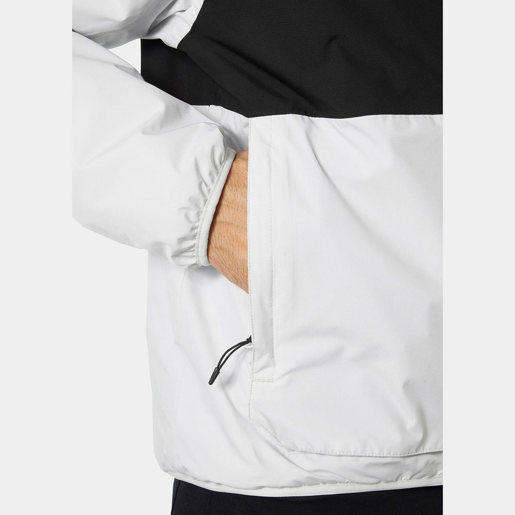 ERVIK INS RAIN JACKET, NIMBUS CLOU, XXL