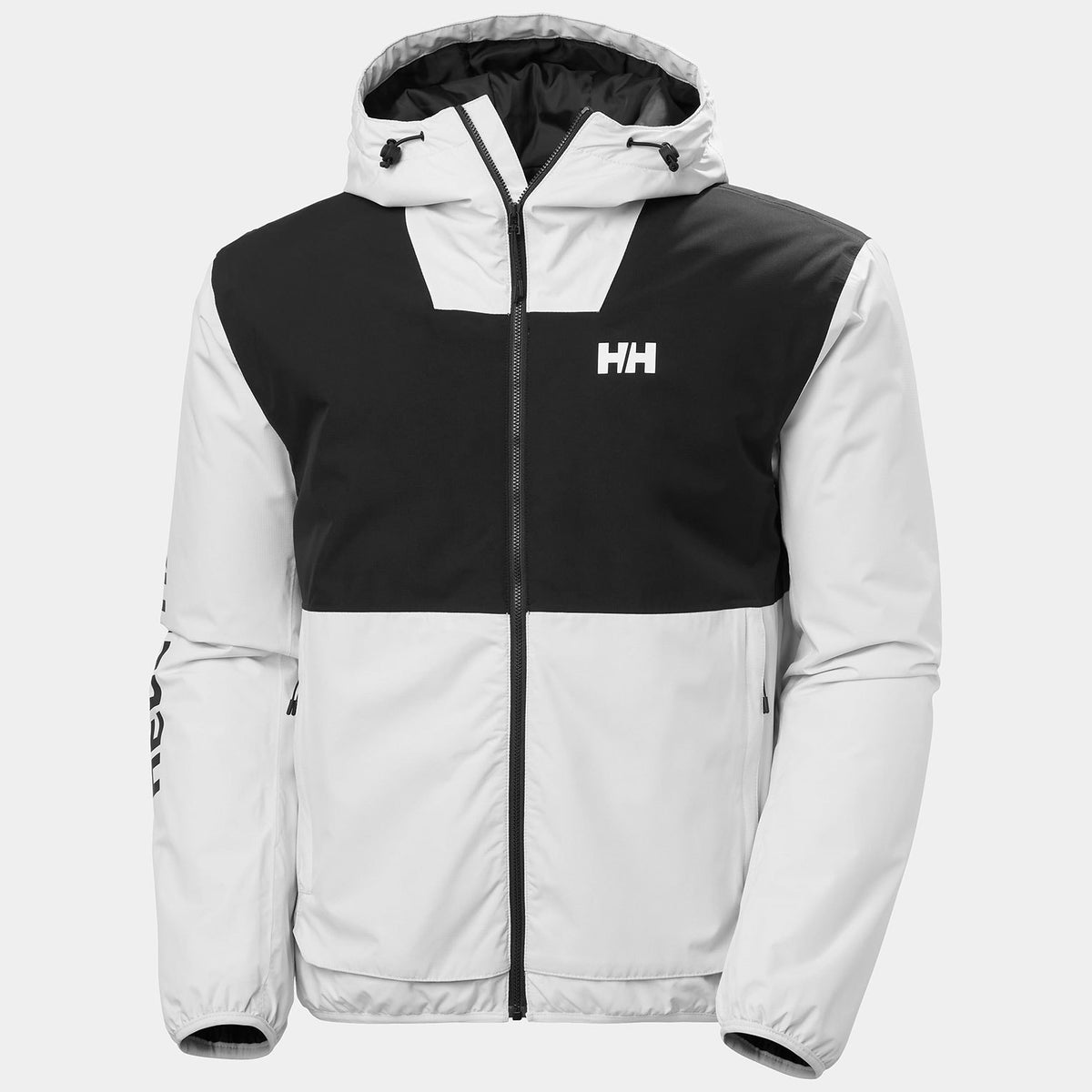 ERVIK INS RAIN JACKET, NIMBUS CLOU, XXL