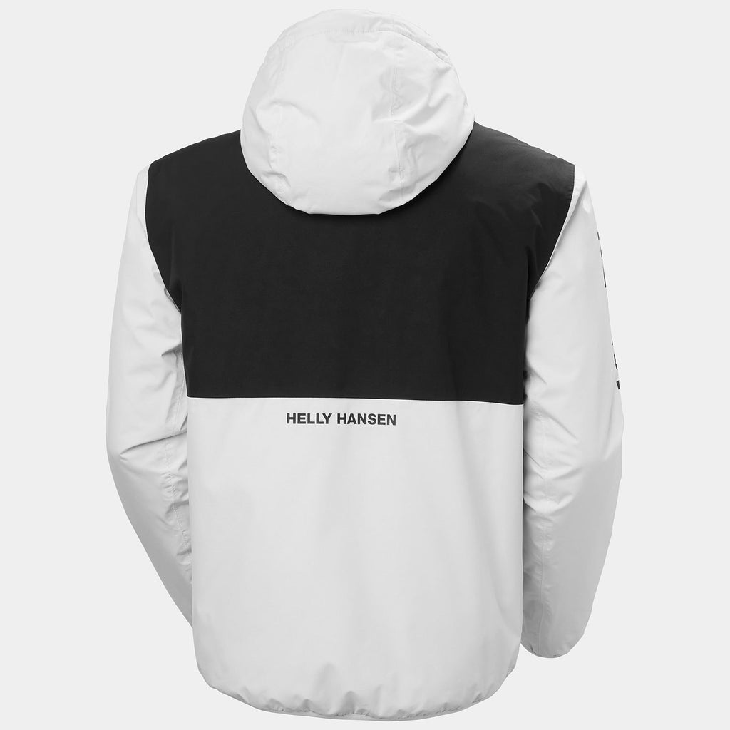 ERVIK INS RAIN JACKET, NIMBUS CLOU, XXL