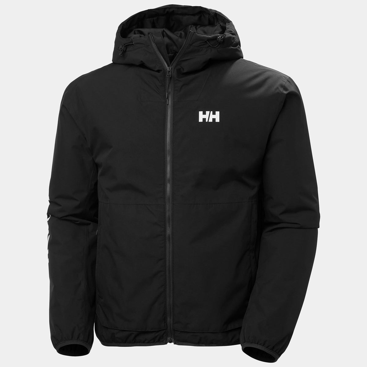 ERVIK INS RAIN JACKET, BLACK, L