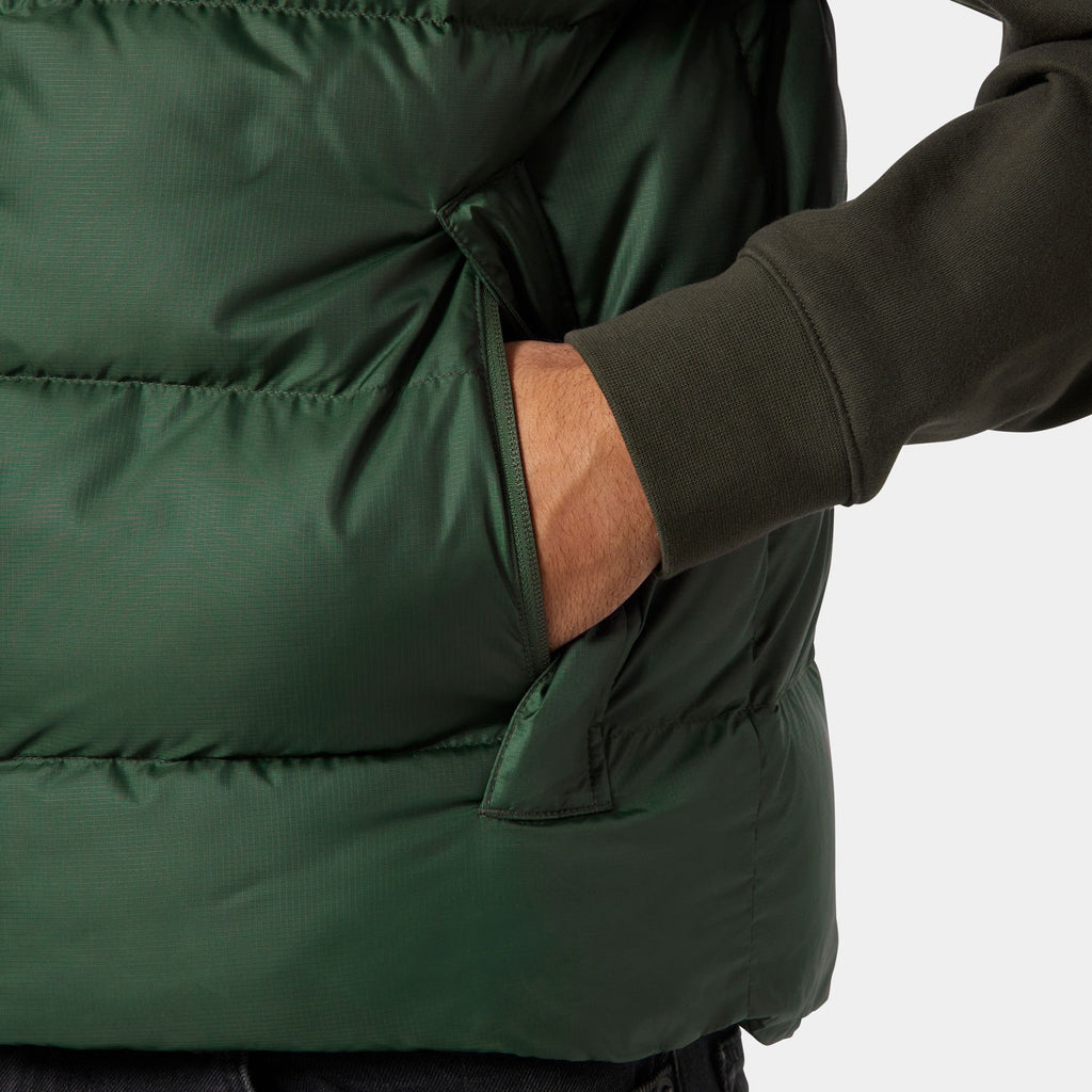 ACTIVE PUFFY VEST, JUNGLE GREE, XXL