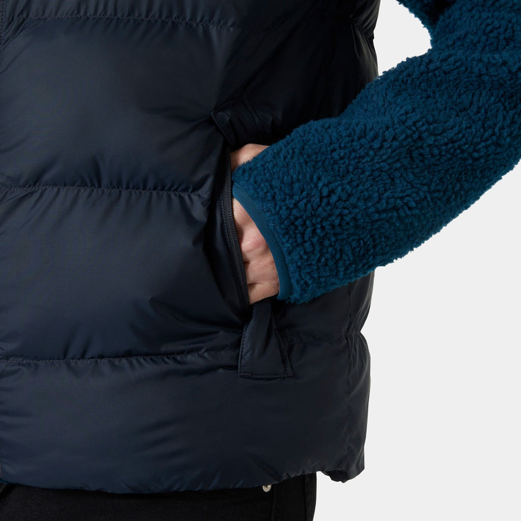 ACTIVE PUFFY VEST, NAVY, XXL
