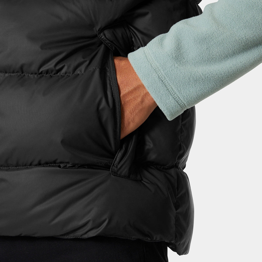 ACTIVE PUFFY VEST, BLACK, M