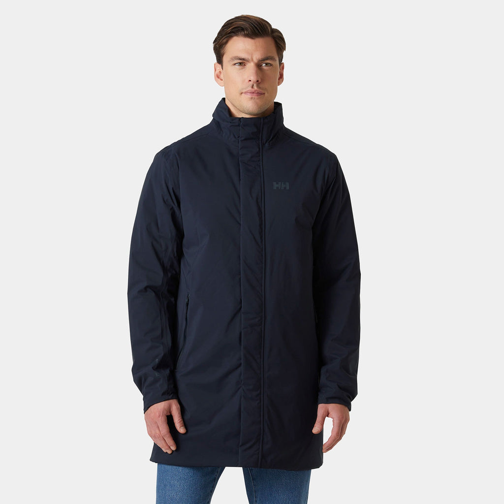 URB PRO INS RAIN COAT, NAVY, S