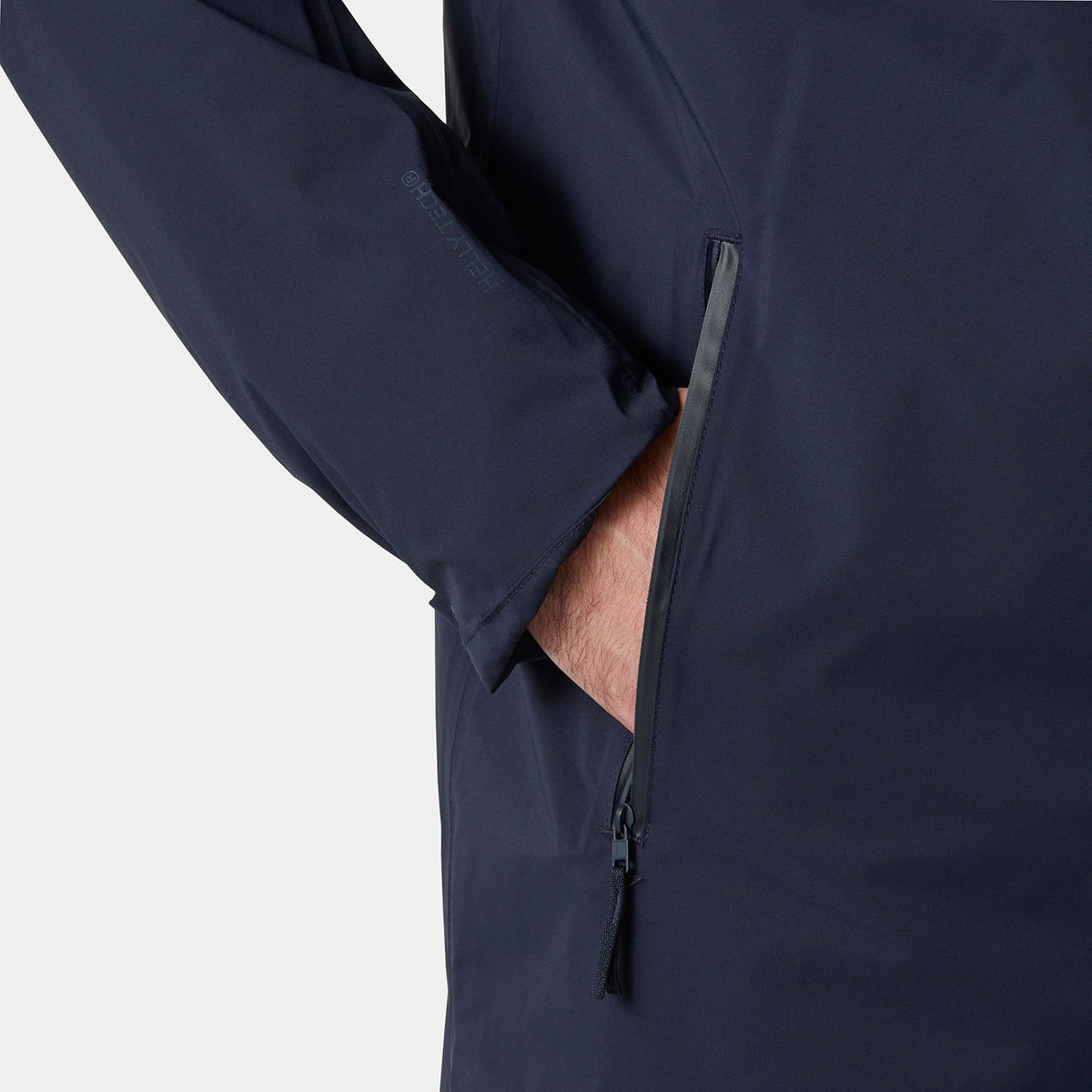 URB PRO INS RAIN COAT, NAVY, S