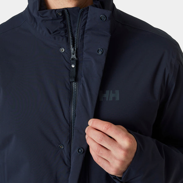 URB PRO INS RAIN COAT, NAVY, S