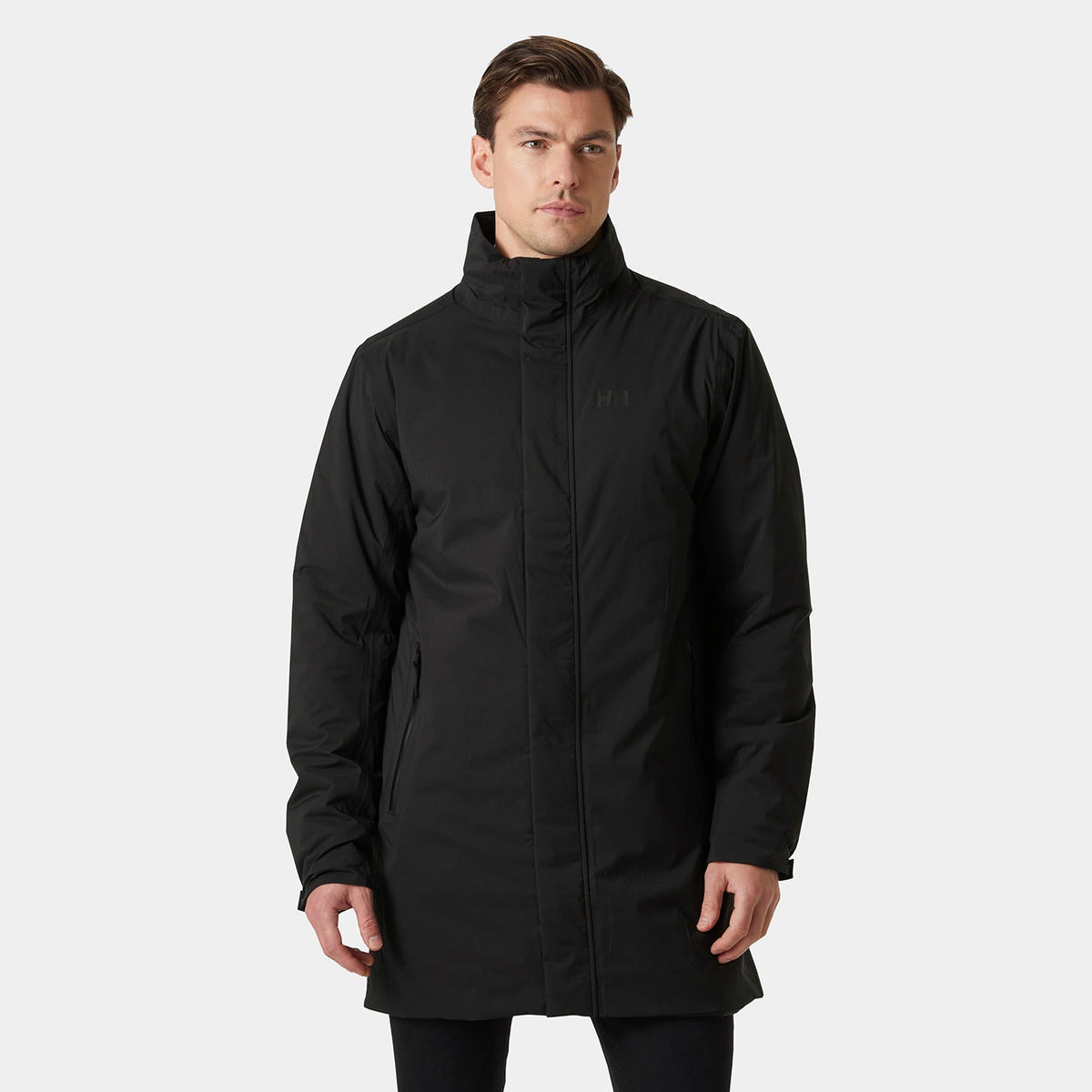 URB PRO INS RAIN COAT, BLACK, XXL