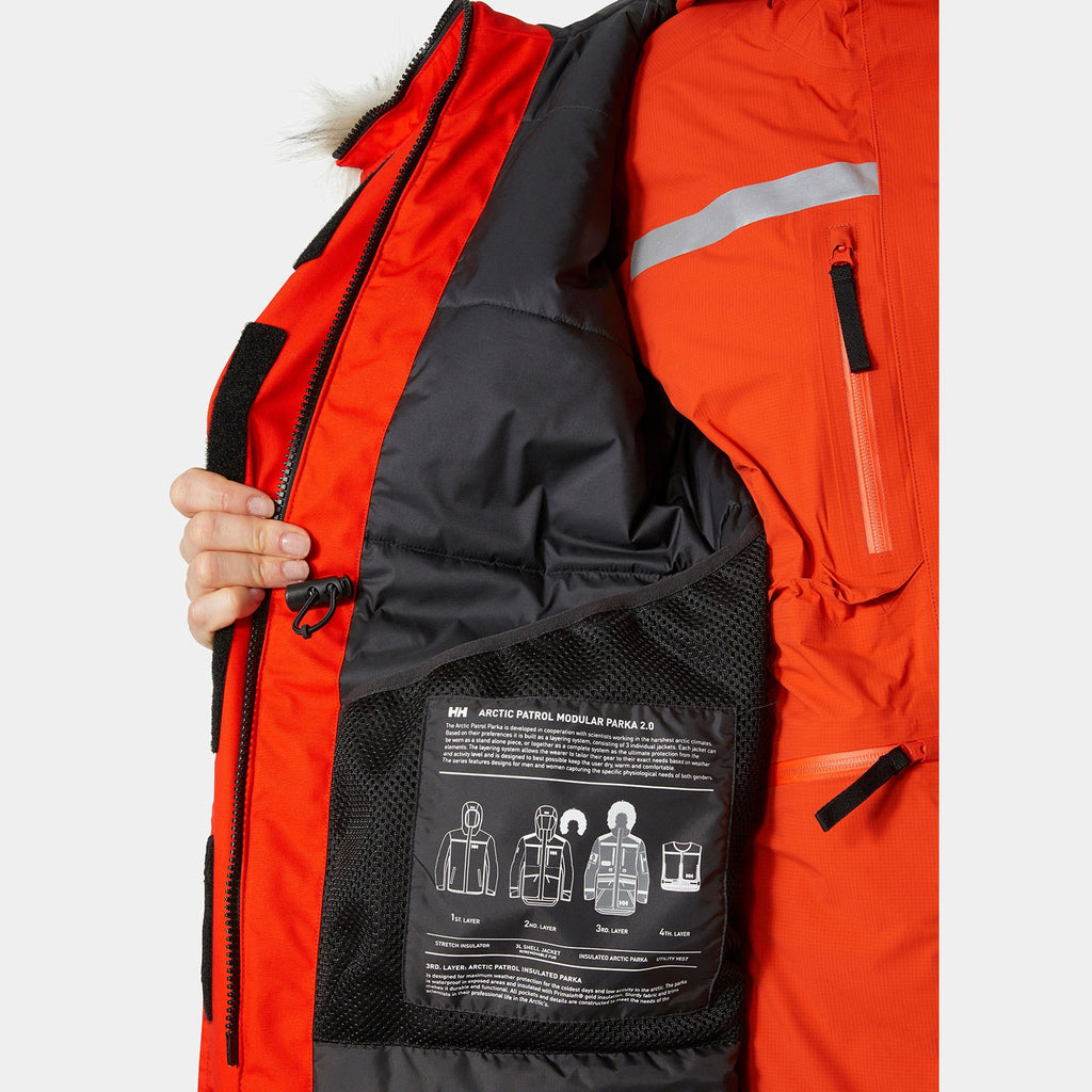 W ARCTIC PATROL MOD PARKA 20, PATROL ORAN, L