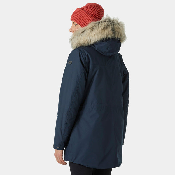 W COASTAL PARKA, NAVY, S