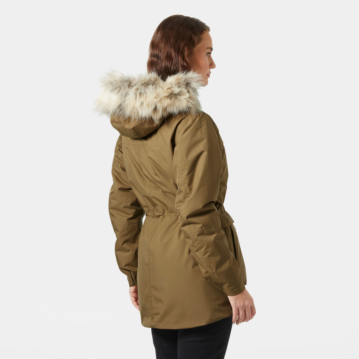 W COASTAL PARKA, SEPIA, XL