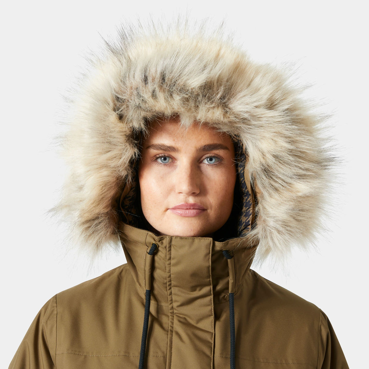 W COASTAL PARKA, SEPIA, XL