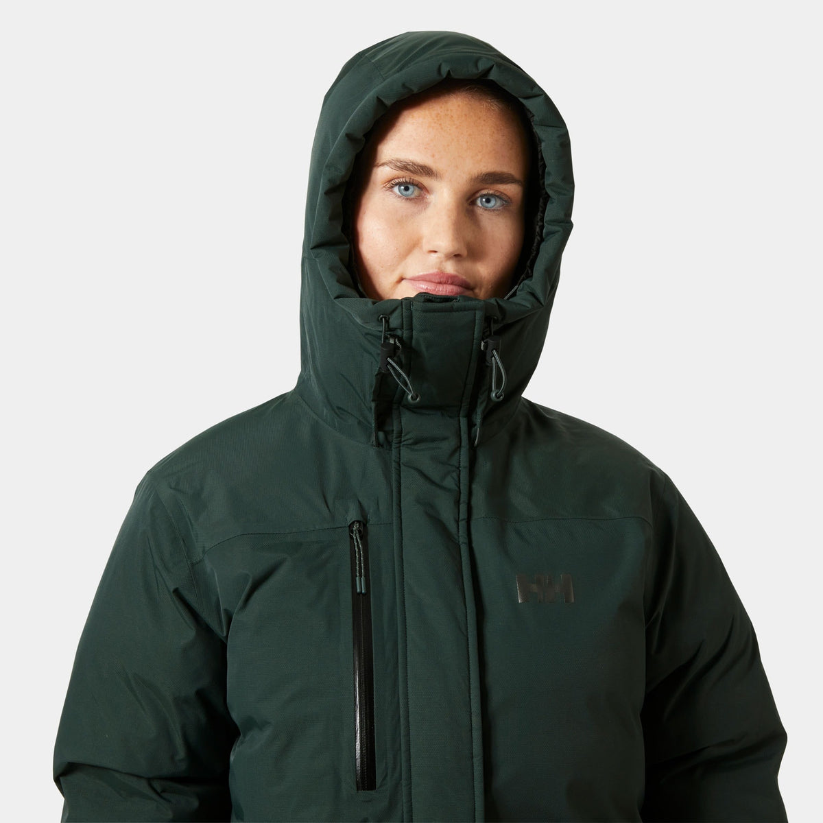 W ADORE HT PARKA, DARK JUNGLE, L