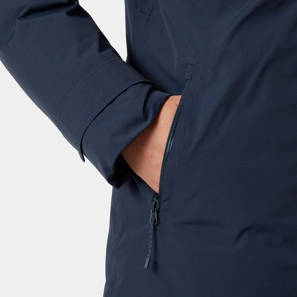 W ADORE HT PARKA, NAVY, L