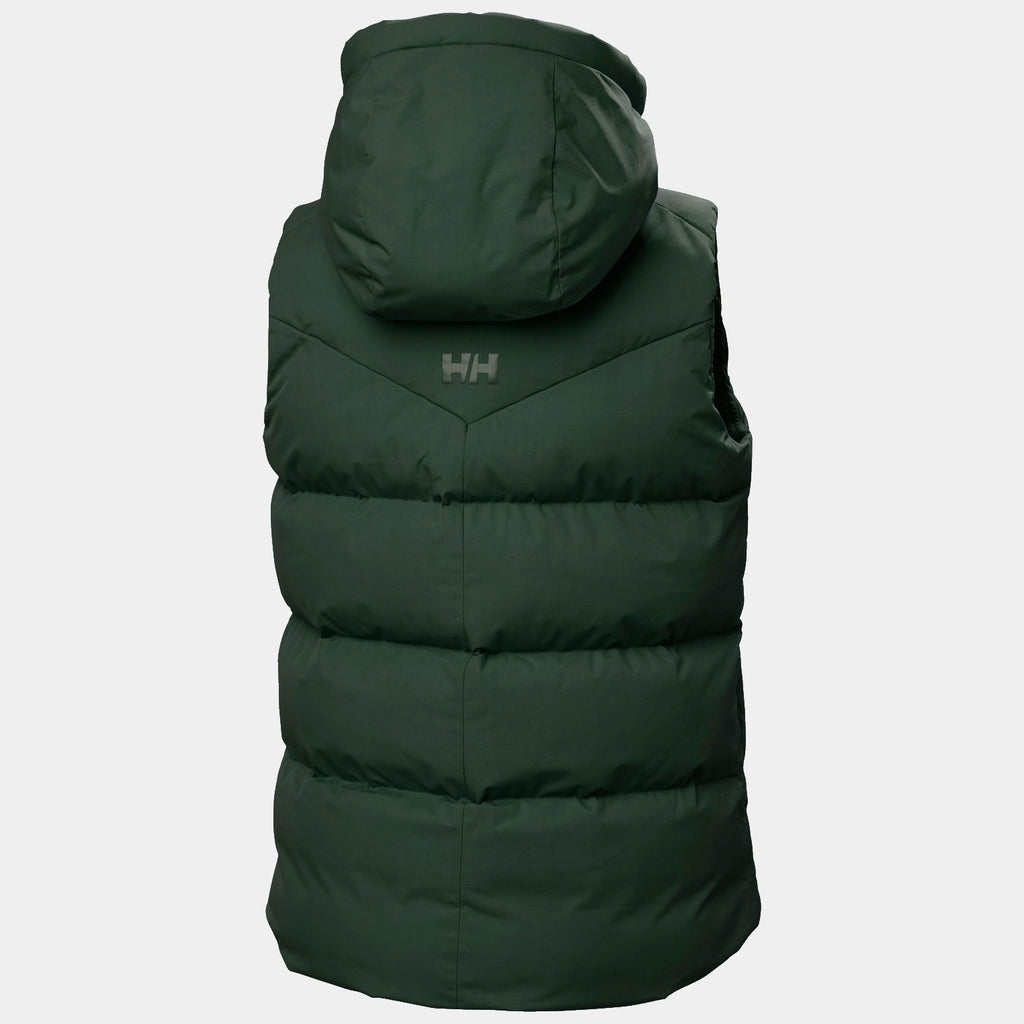 W ADORE PUFFY VEST, DARK JUNGLE, L