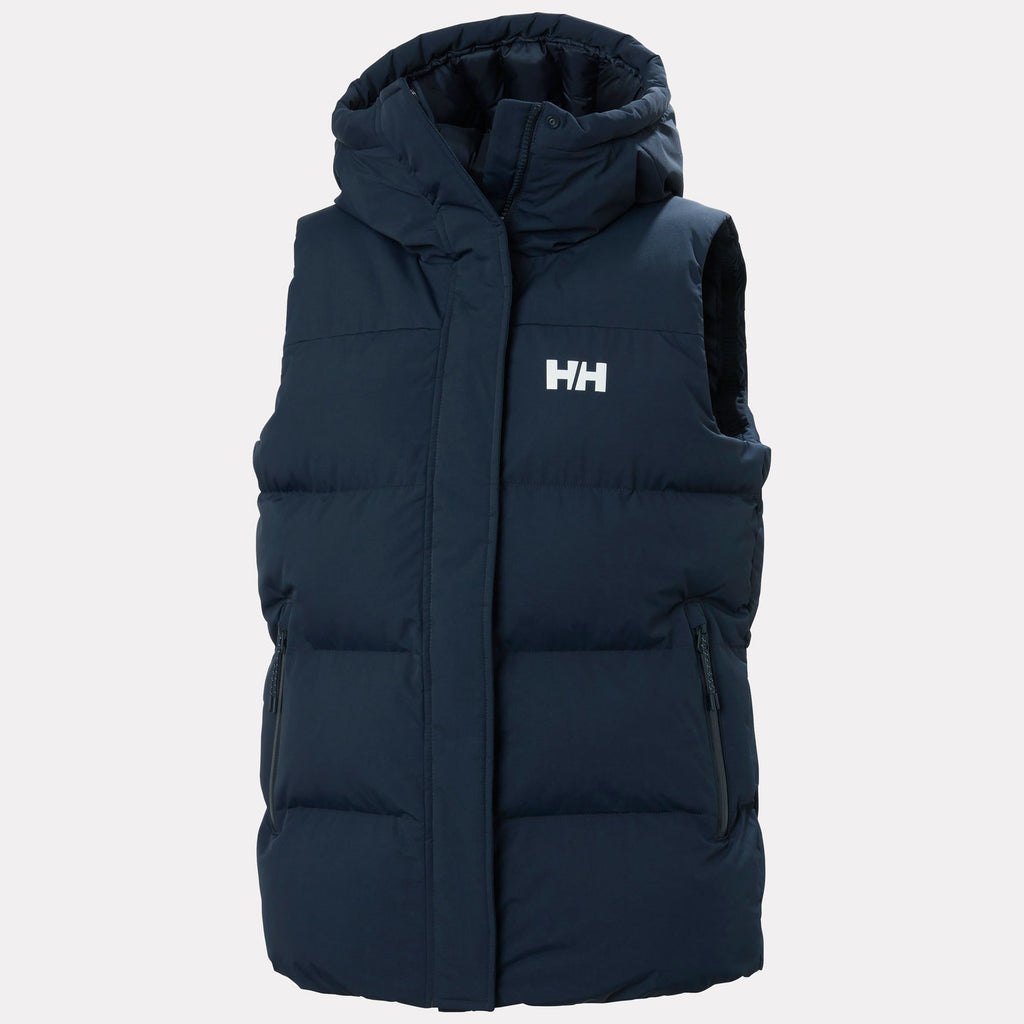 W ADORE PUFFY VEST, NAVY, L