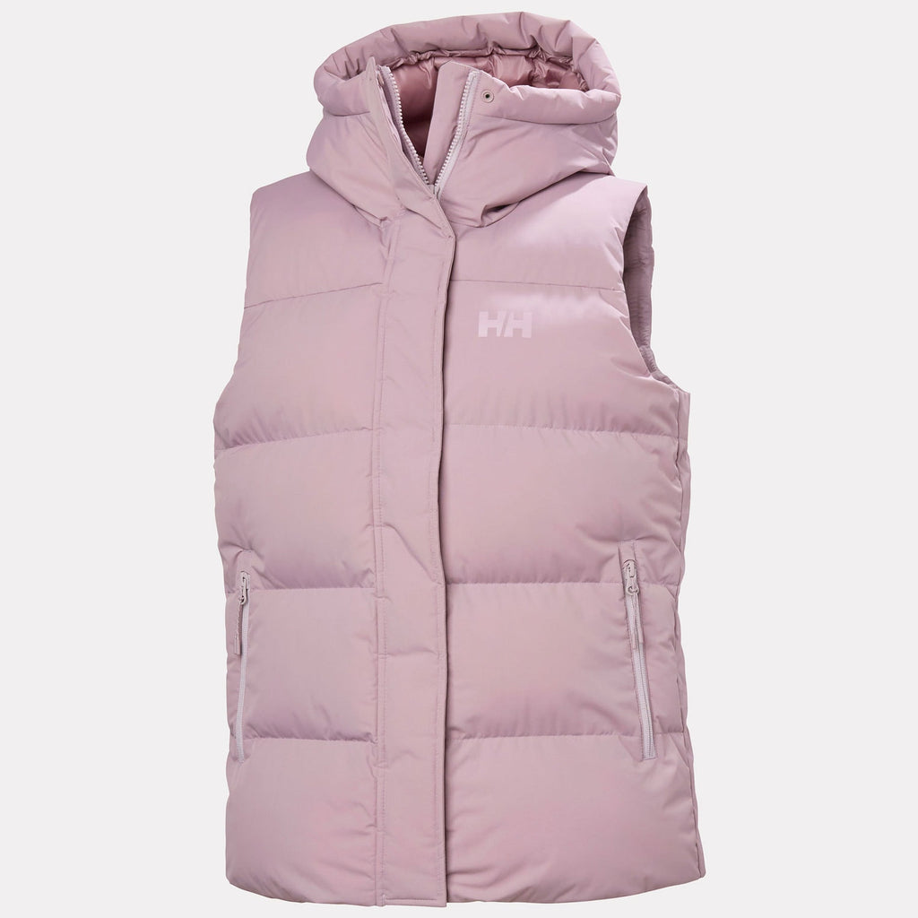 W ADORE PUFFY VEST, PURPLE CLAY, L