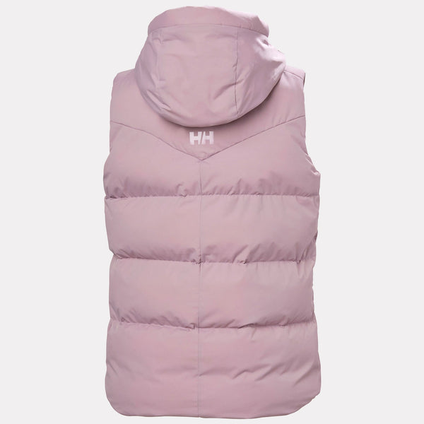 W ADORE PUFFY VEST, PURPLE CLAY, L