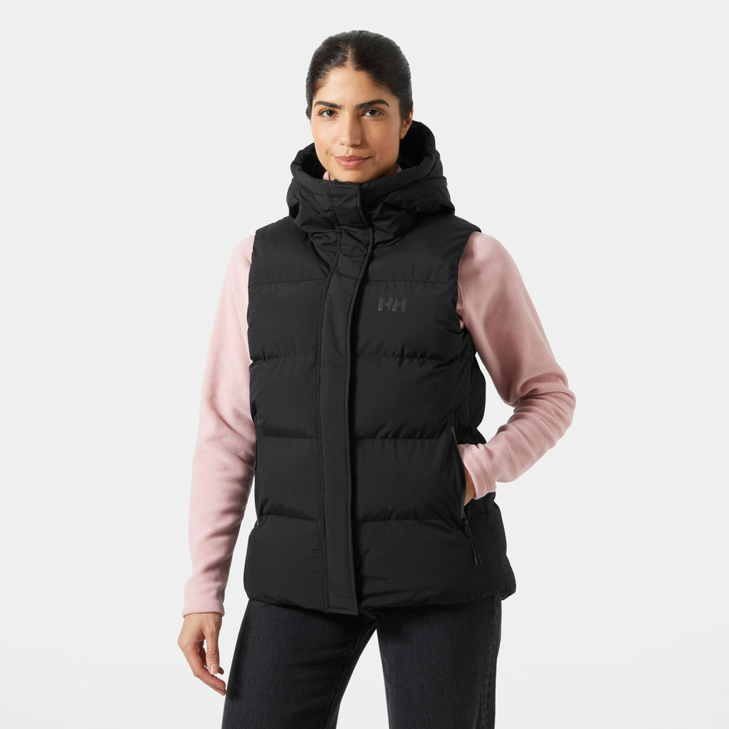W ADORE PUFFY VEST, BLACK, L