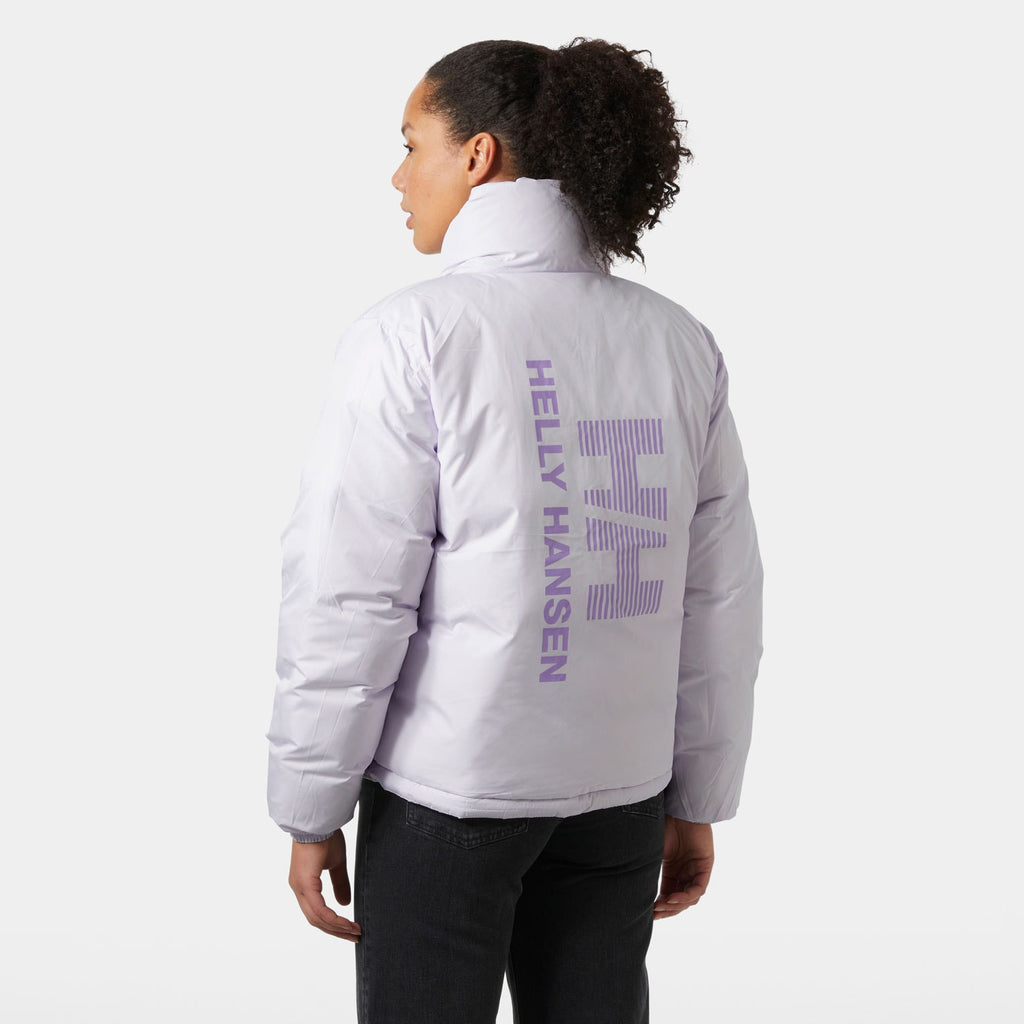 W YU 23 REVERSIBLE PUFFER, SEAFOAM, L