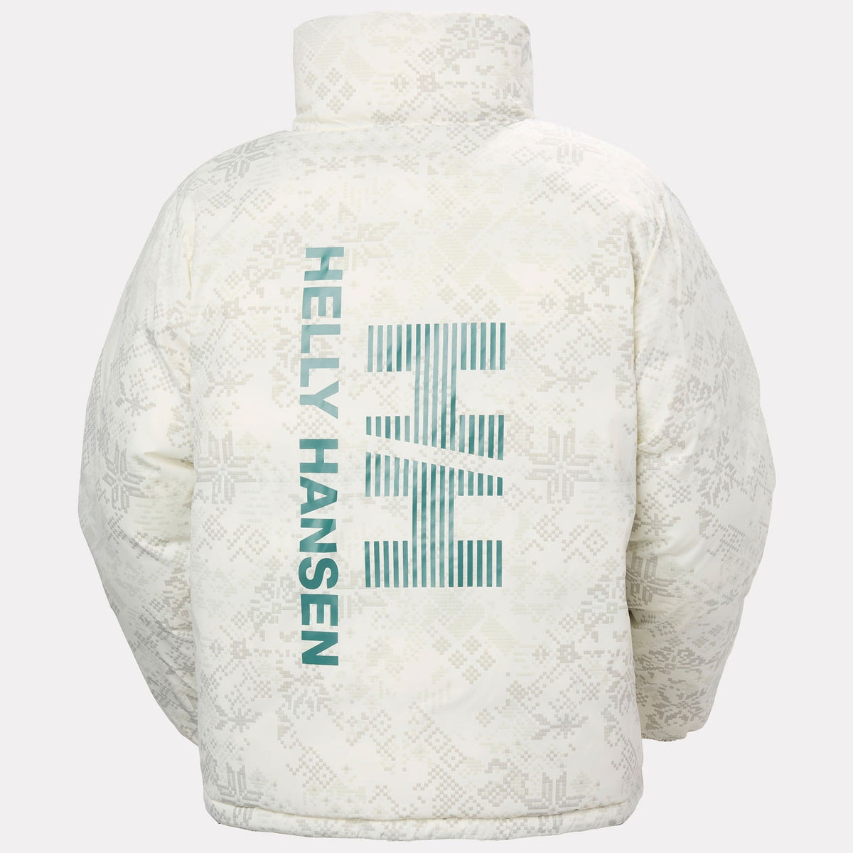 W YU 23 REVERSIBLE PUFFER, OPAL GREEN, L