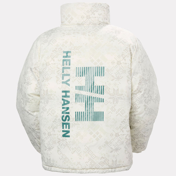 W YU 23 REVERSIBLE PUFFER, OPAL GREEN, L