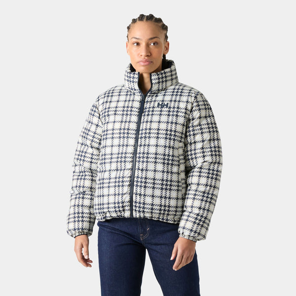 W YU 23 REVERSIBLE PUFFER, NAVY, L