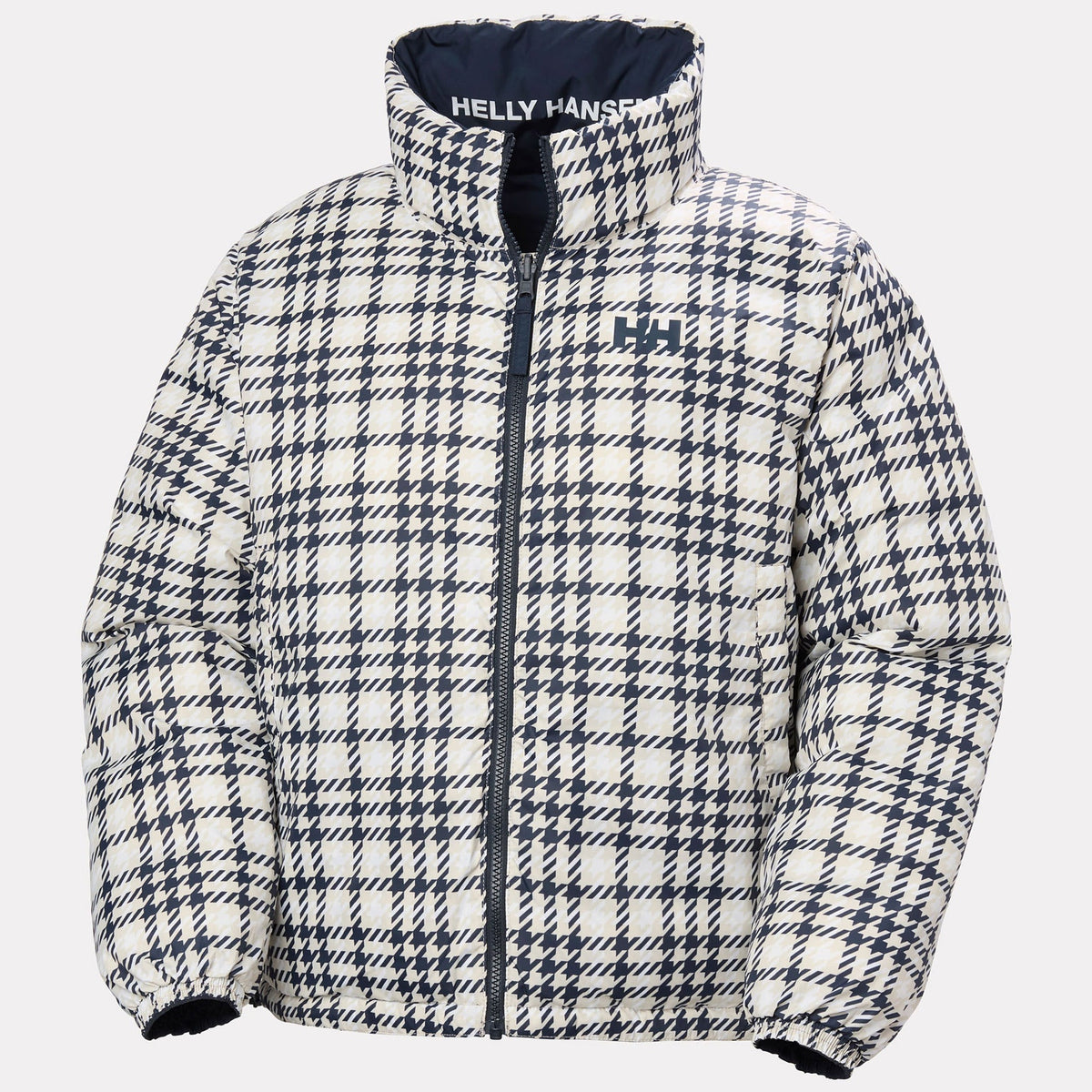 W YU 23 REVERSIBLE PUFFER, NAVY, L