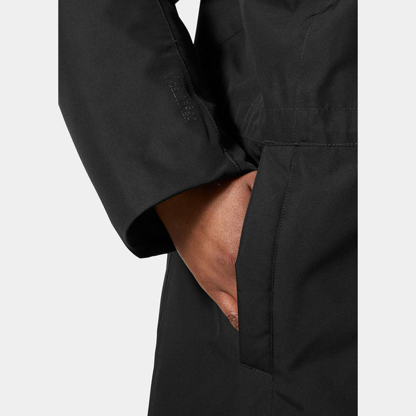 W SENJA PLUS PARKA, BLACK, 1X