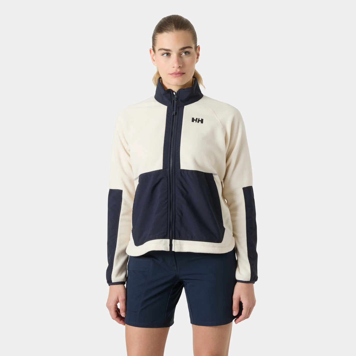 W RIG FLEECE JACKET, CREAM, M Main image