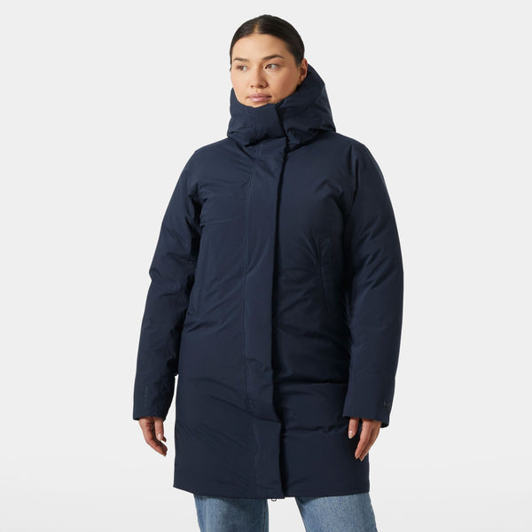 W URB PRO HT DOWN COAT, NAVY, L