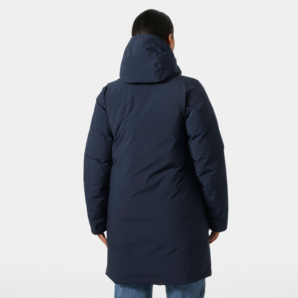 W URB PRO HT DOWN COAT, NAVY, L