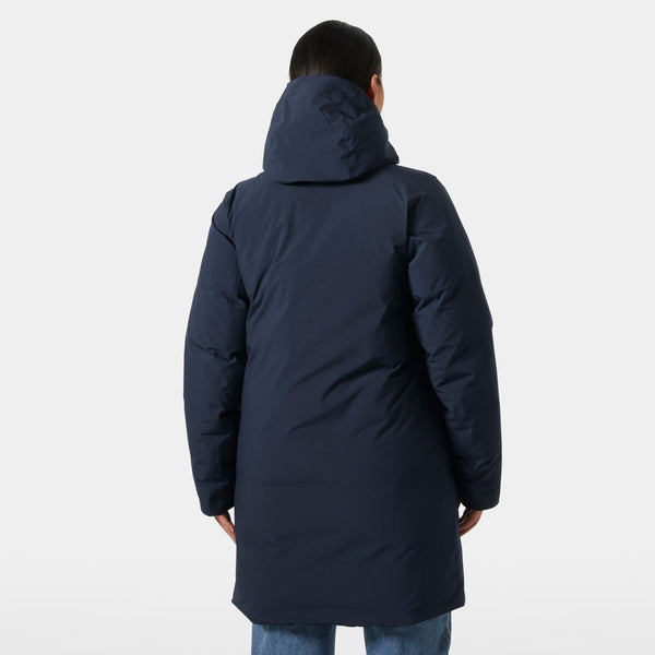W URB PRO HT DOWN COAT, NAVY, L