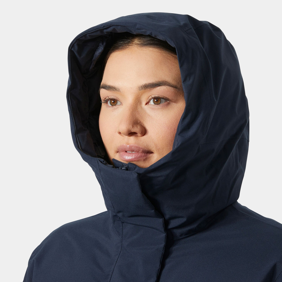 W URB PRO HT DOWN COAT, NAVY, L