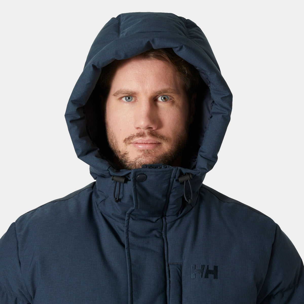 ALBY PUFFY PARKA, NAVY, XXL