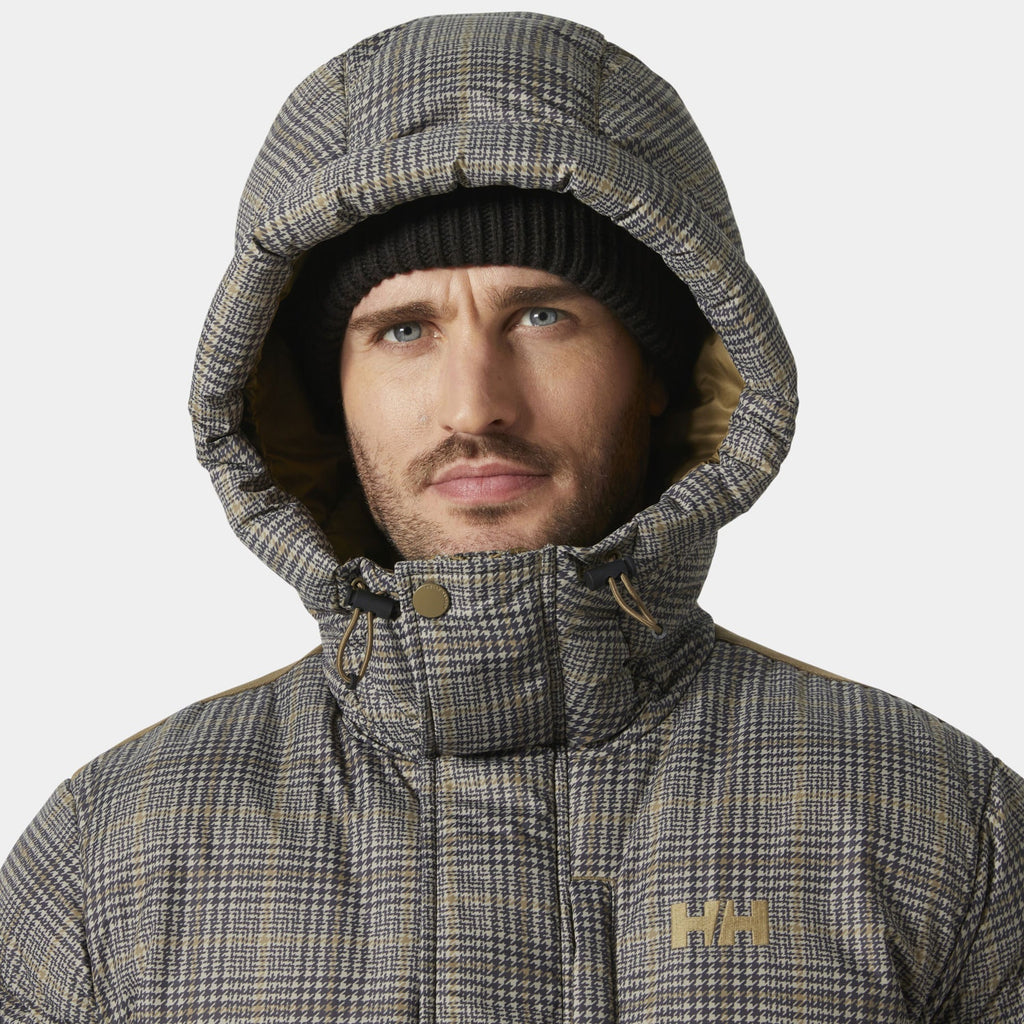 ALBY PUFFY PARKA, SEPIA, XXL
