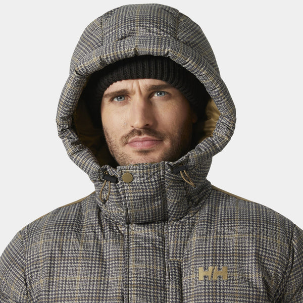 ALBY PUFFY PARKA, SEPIA, XXL