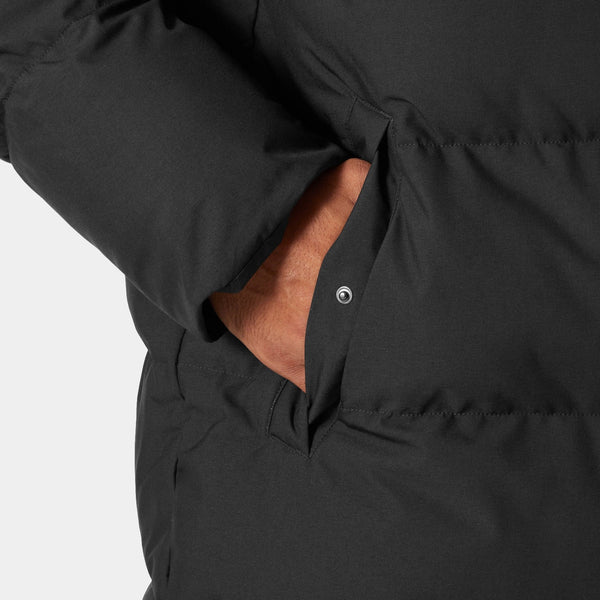 ALBY PUFFY PARKA, BLACK, XXL
