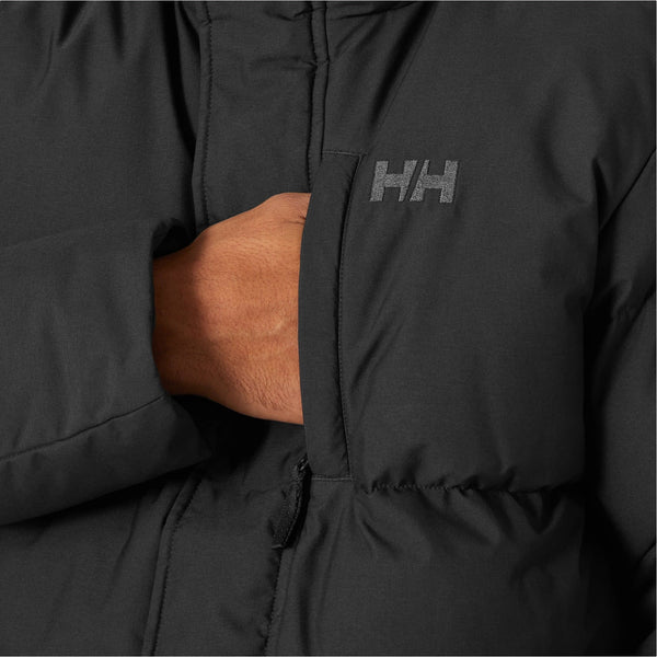 ALBY PUFFY PARKA, BLACK, XXL