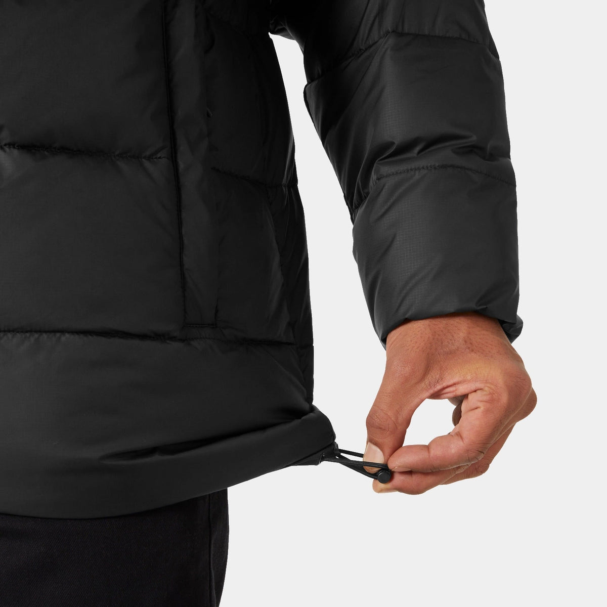 OSLO LIGHT PUFFY JACKET, BLACK, XXL