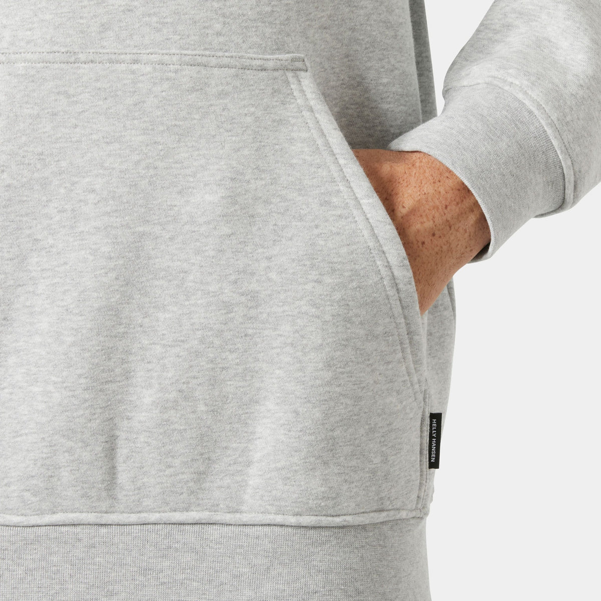 ELEVATE HOODIE, GREY MELANG, XXL