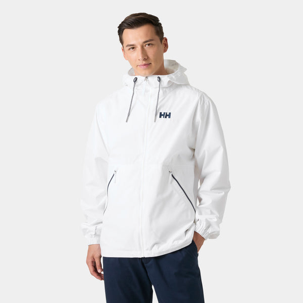 SANDOY RAIN JACKET, WHITE, L