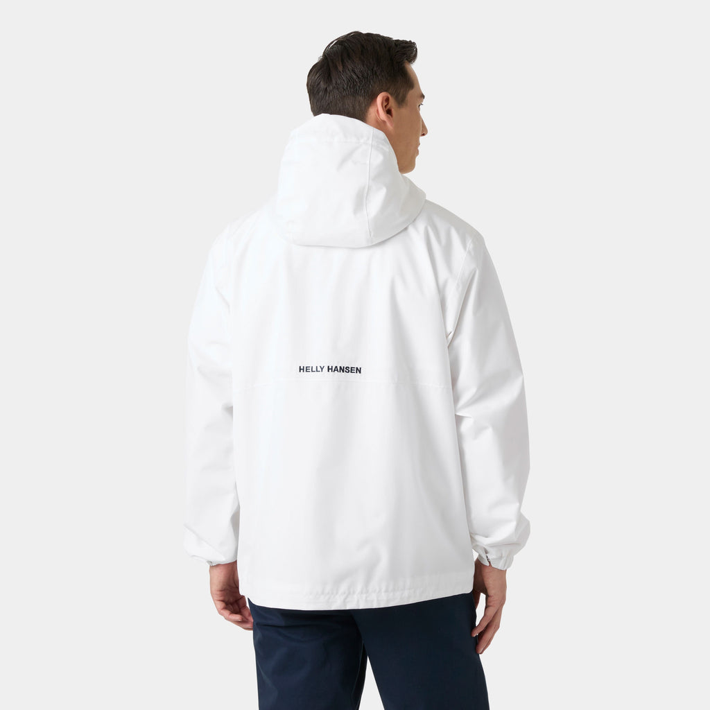 SANDOY RAIN JACKET, WHITE, L