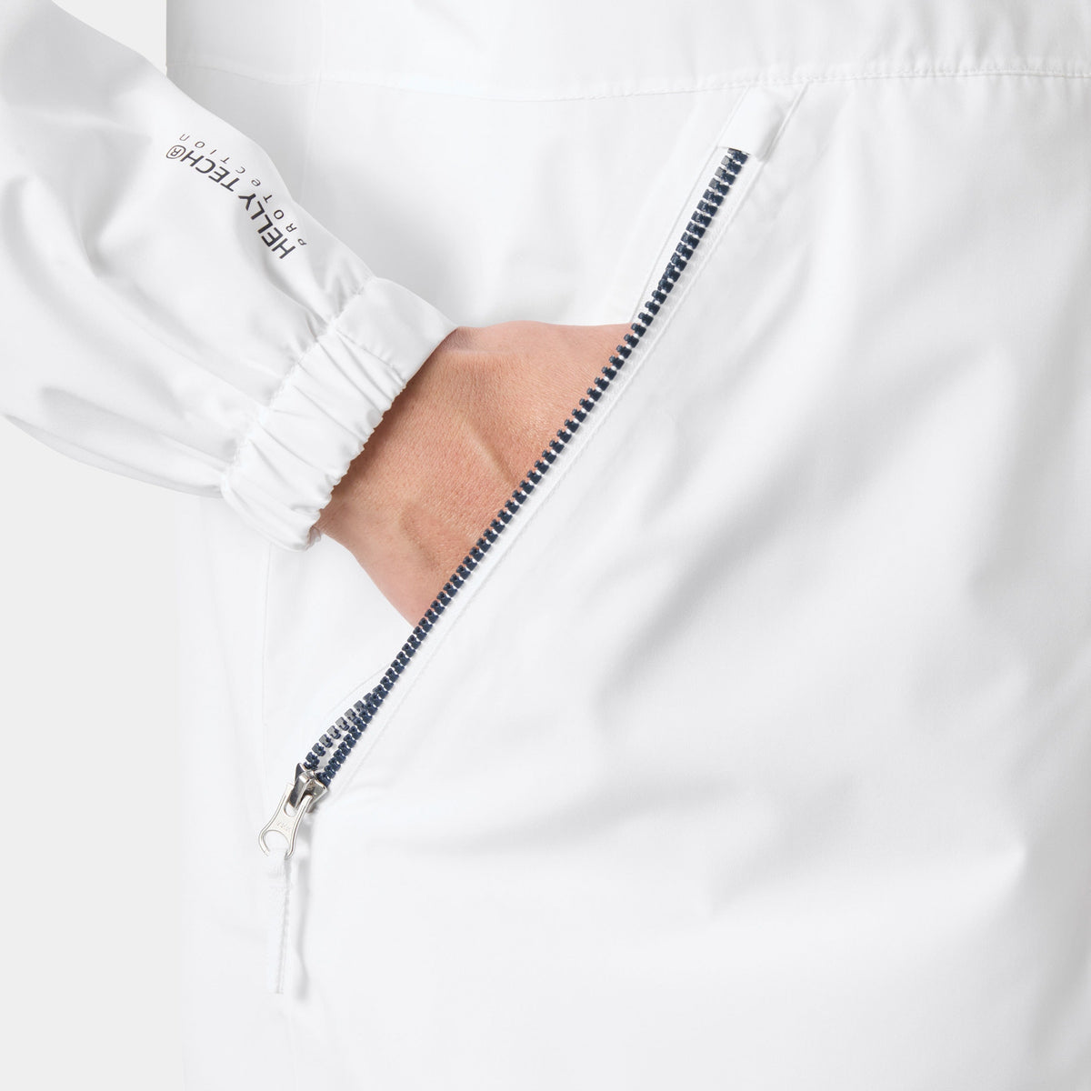 SANDOY RAIN JACKET, WHITE, L