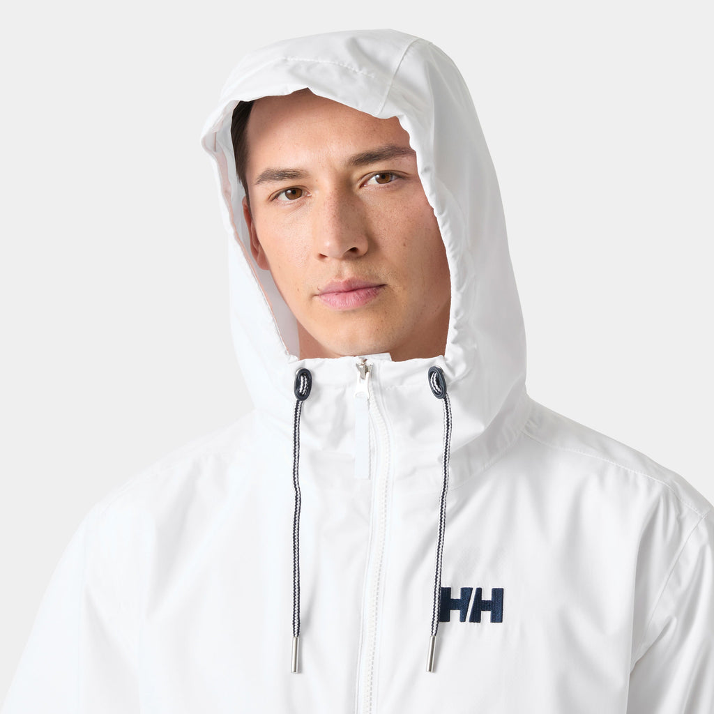SANDOY RAIN JACKET, WHITE, L