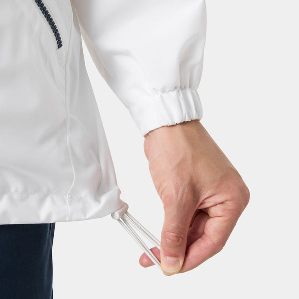SANDOY RAIN JACKET, WHITE, L