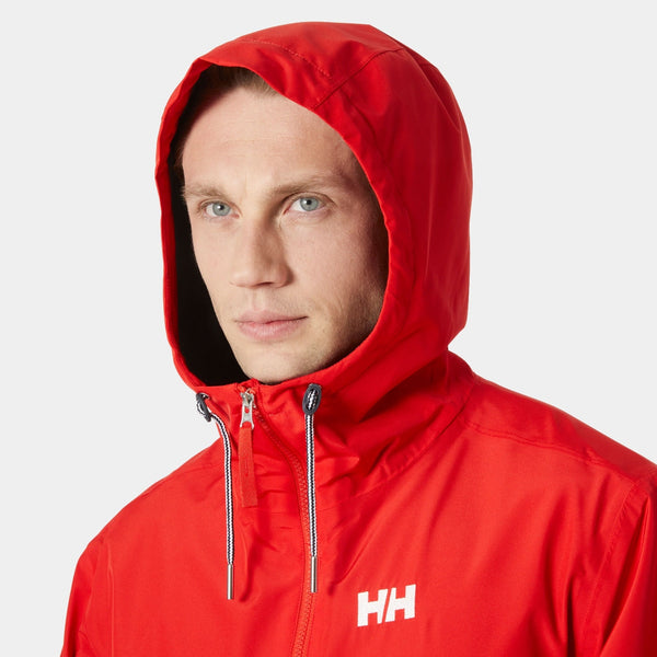SANDOY RAIN JACKET, ALERT RED, XXL